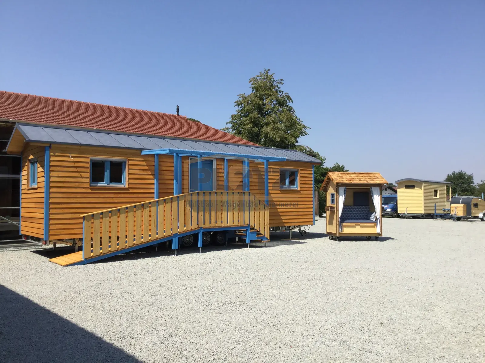 Tiny House – Außenansicht | Referenzprojekt Holzbau Pletz